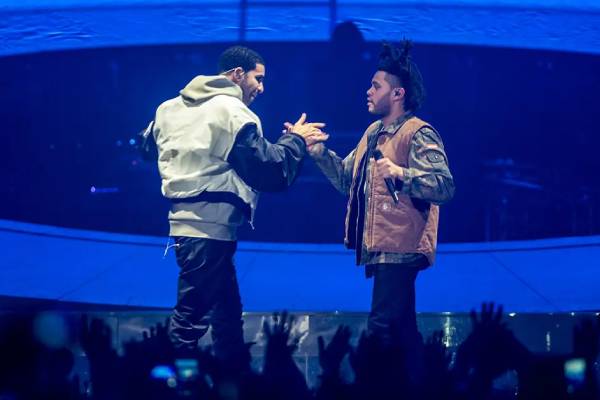 Drake and The Weeknd are working in a collaboration